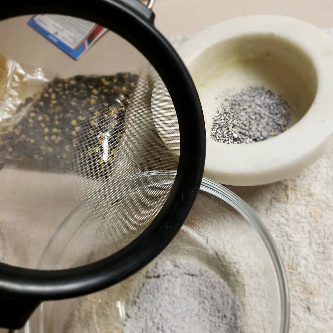 Uncle_Smidge's tweet photo. Hand ground blue corn mush and homemade wojapi for dinner! #vegan, #glutenfree, #precontact #Indigenous and DOPE. My arms are tired. 🤘 @sortedfood @Bebbrell @jamesalcurrie @JamieSpafford @whatbarrysdone @mikehuttlestone #sortedfood https://t.co/KxuyrEm1J7
