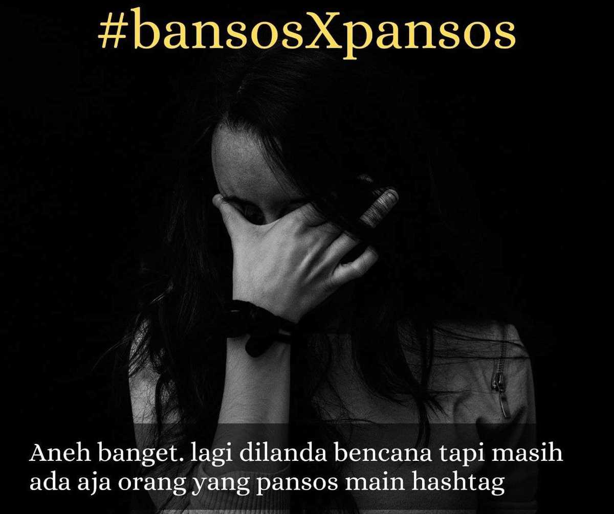 AngiHusna's tweet photo. Aneh banget. lagi dilanda bencana tapi masih ada aja orang yang pansos main hastag #bansosXpansos https://t.co/C79yxRBOUV