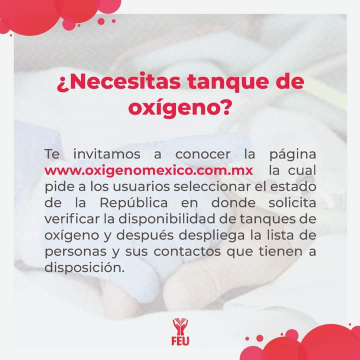 tonyy66's tweet photo. La pandemia ha venido a enseñarnos que si queremos salir adelante debemos cooperar entre todas y todos. Un ejemplo de cooperación es la plataforma https://t.co/LhpiFLzqHt que sirve como base de datos para encontrar tanques de oxígeno según tu estado. #Oxigeno https://t.co/H13BiNtbUa