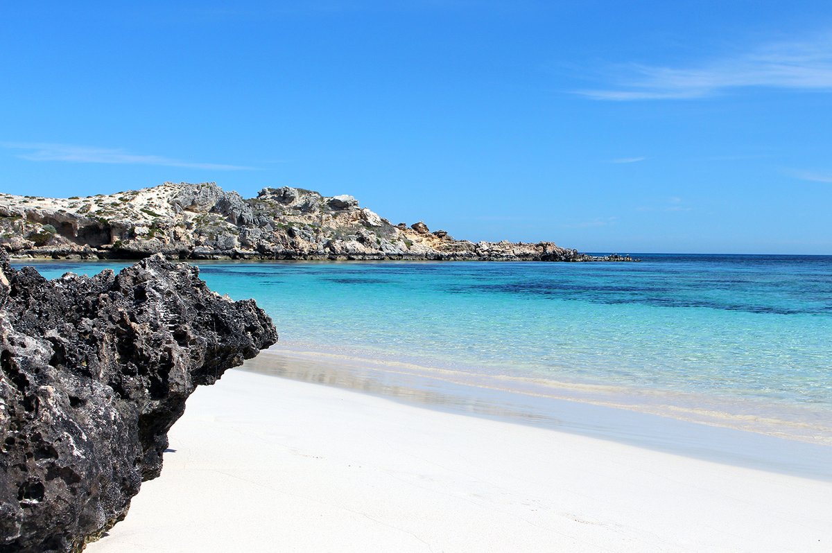 The pristine beauty of Rottnest Island, Western Australia. Beyond the Photoshopped smiling quokkas there’s so much more to discover on this Indian Ocean jewel - like a dazzling white beach all to yourself. #islands #islandstyle #rottnestisland #rottnest #perth #westernaustralia