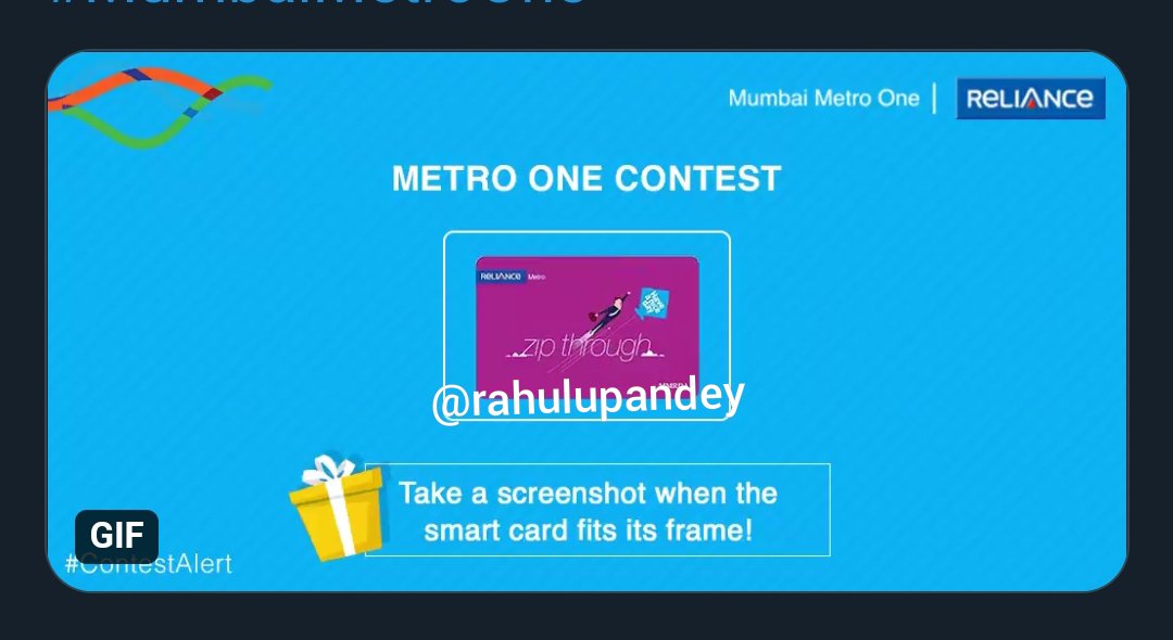 rahulupandey's tweet photo. @MumMetro #MumbaiMetro #mmrdaupdate #Mumbai #Contest #ContestAlert #Mumbai #Giveaway #MetroOneContest
Here is mine ๐
Tagging ๐ @Keshavanand1383 ๐ @Jetsater2 ๐ @jawed_raashid ๐ @UtkarshJain92 ๐ @SunnySingDhoni1 https://t.co/K7lP6x54Oa