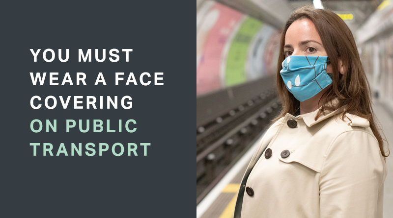 MayorofLondon's tweet image. Don't use public transport unless it’s absolutely essential.
 
If you have to make a journey, choose off-peak times, keep a safe distance and wear a face covering correctly. Cover your nose and mouth: the virus transmits through air droplets when people breathe or speak.