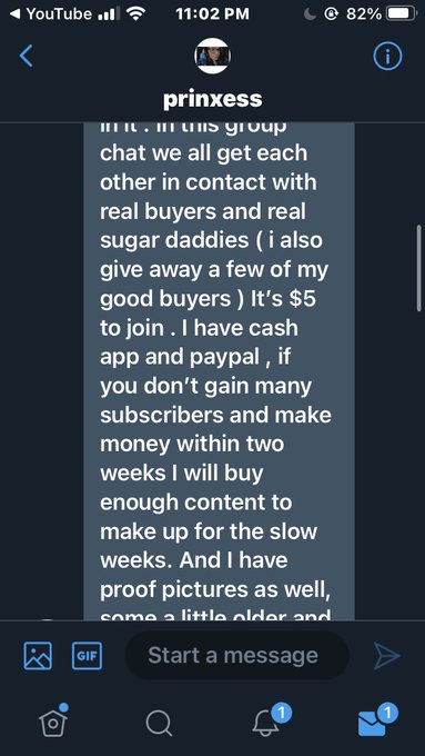 @sugarprinxess  🚫SCAMMER 🚫 Stole over $300 from us sw promising to share buyers in a group 🤬 If you have<a class="tags" target="_blank" title="On Twitter" href="/?out=eyJ0eXAiOiJKV1QiLCJhbGciOiJIUzUxMiJ9.eyJpYXQiOjE3MjQ1Njc4MzAsImlzcyI6InR3cG9ybnN0YXJzLmNvbSIsIm5iZiI6MTcyNDU2NzgzMCwiZXhwIjoxNzU2MTAzODMwLCJyZWRpcmVjdF91cmwiOiJodHRwczovL3R3aXR0ZXIuY29tL3N1Z2FycHJpbnhlc3MifQ._bv7f6A27R0TTDHHB5weYDhsyX_hMir3wB1QzuCw3_NZLenDhiFsLqyfYreba86N1QFJ-zC1xCGYZb00wleSKg">@sugarprinxess</a><a href="/tag/thirstythursday"class="tags"><span>#thirstythursday</span></a>