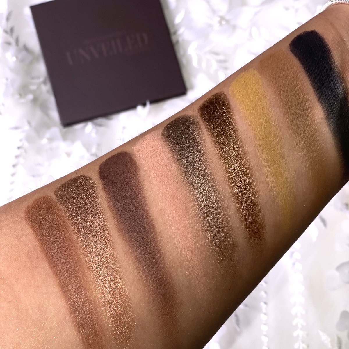 MydasCosmetics's tweet photo. Swatches of our NEW UNVEILED PALETTES. ✨
AVAILABLE tomorrow @ 9 am PST. Which one will you be getting? https://t.co/gzefeCb4vU