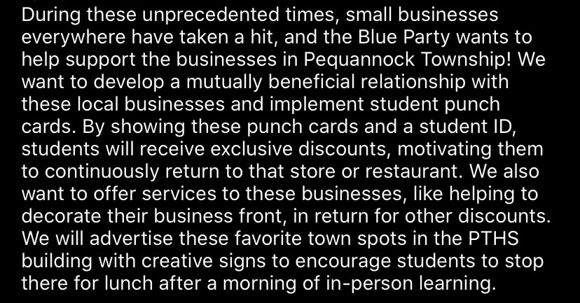 Foreign Policy #1: Supporting Local Businesses