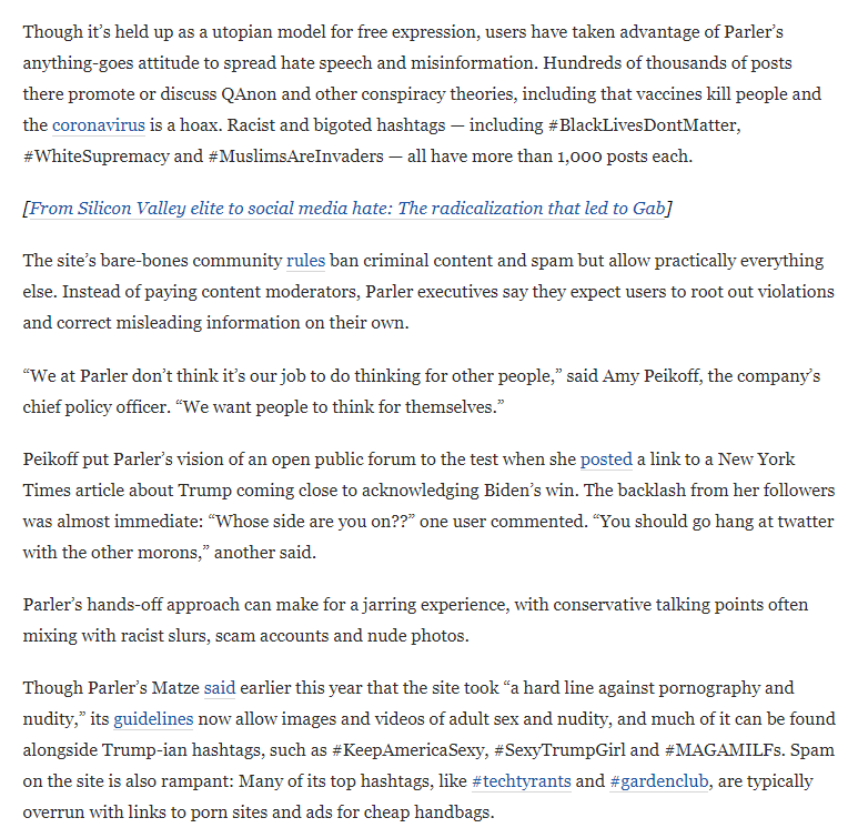 Here's what Parler is / was, in case you're curious  https://wapo.st/3lYUgFo&nbsp;