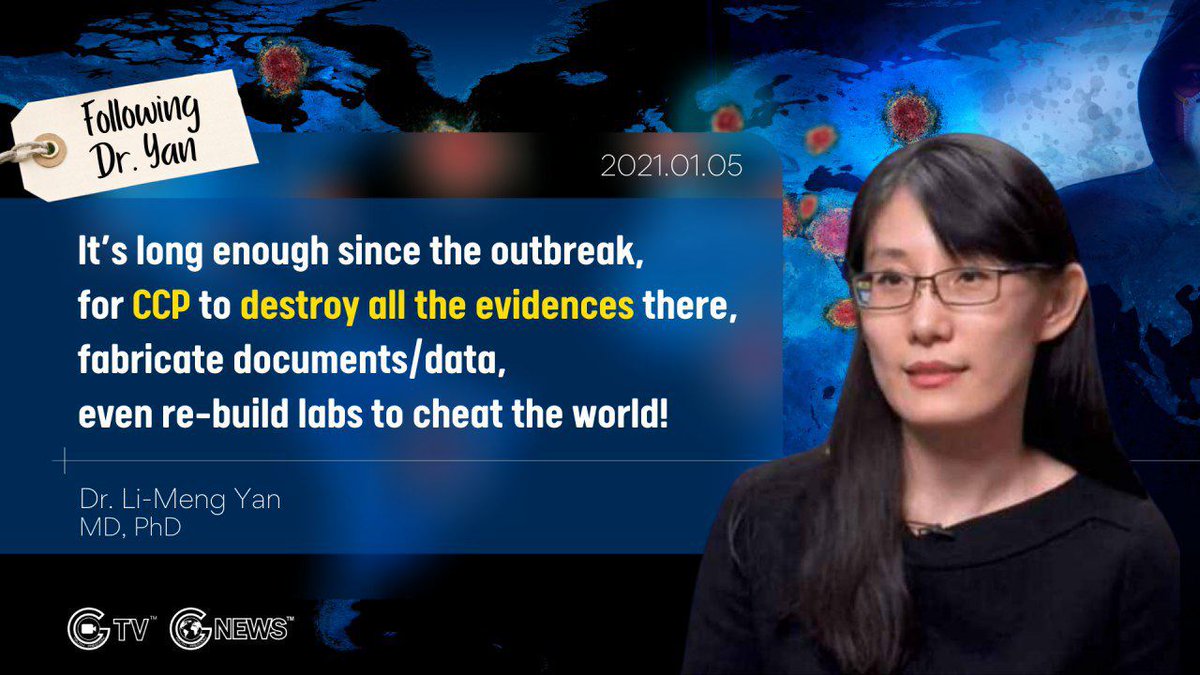 تويتر \ Dr. Li-Meng YAN على تويتر: "Still shocked by “ New cover-up fears  as Chinese officials delete critical data about the Wuhan lab with details  of 300 studies vanishing - including