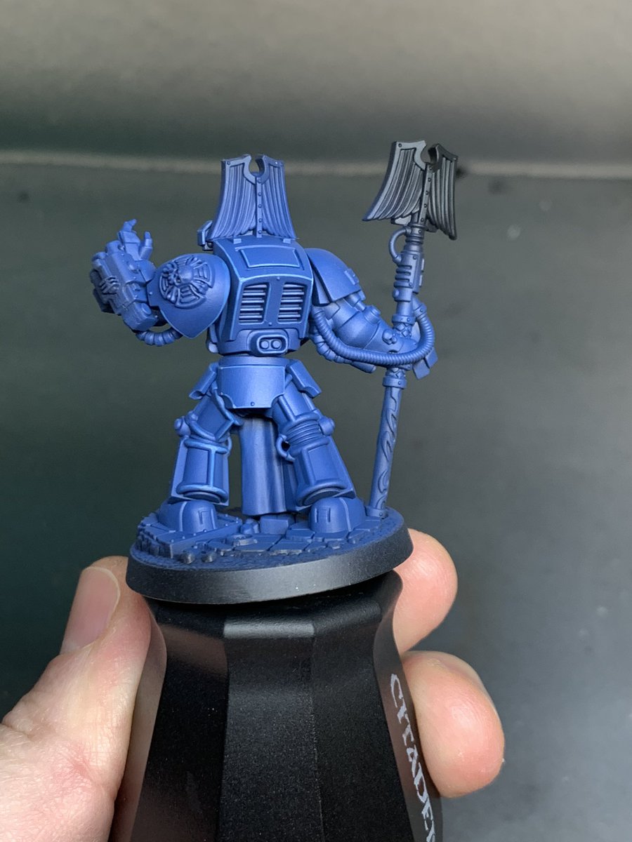 Warbringer11's tweet photo. Not often I do edge highlighting on anything so I wanted to do a quick 10 minute test on a couple of parts of this librarian to see if I will do it for these and I have to say Iβm enjoying it. #salamanders #warmongers #terminatorlibrarian #1stcompany https://t.co/dUo8keBs1m