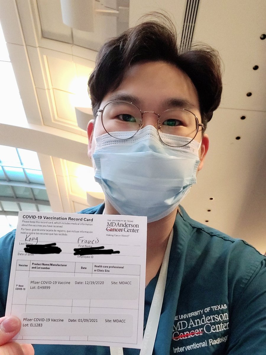 Finally received the second dose of the COVID19 vaccine! #covid19vaccine #2nddose #IRad