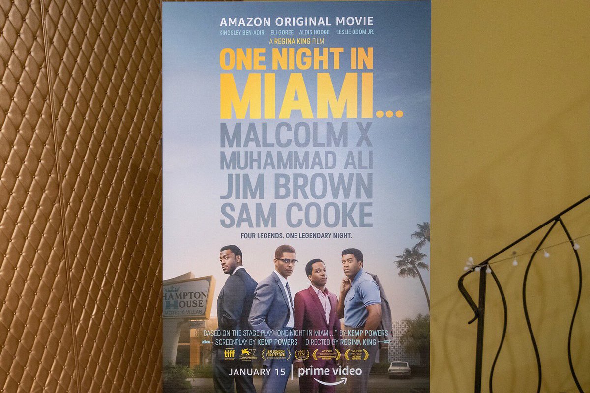 sobephoto's tweet photo. Last night a socially distanced screening of the film “One Night in Miami” held at the Historic Hampton House. 

📷romainmaurice/SouthBeachPhoto
#miami #historichamptonhouse 
#onenightinmiami 
#socialdistancing #sociallydistanced #mask #entertainment #entertainmentevents https://t.co/IsLM2vnmsu
