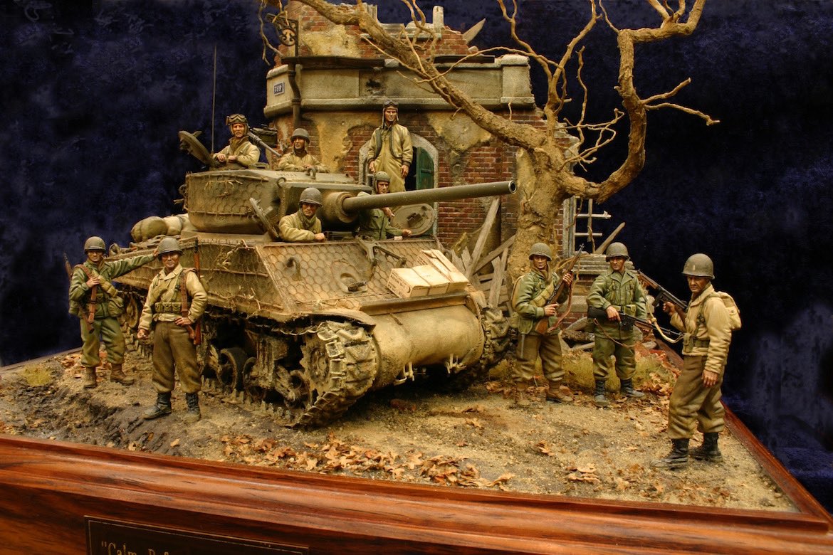 So this is a thread for the modelling world to share the work of a seriously amazing modeller who you will know even if you don’t know the name. John Rosengrant has been in the hobby for many years and has produced some of the best dioramas I’ve seen, and a real inspiration.