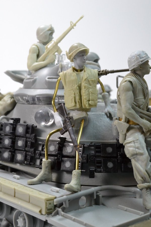 His main skill is his figures. They truly are alive, and each has a personality. But he sculpts them himself....something to aspire to!