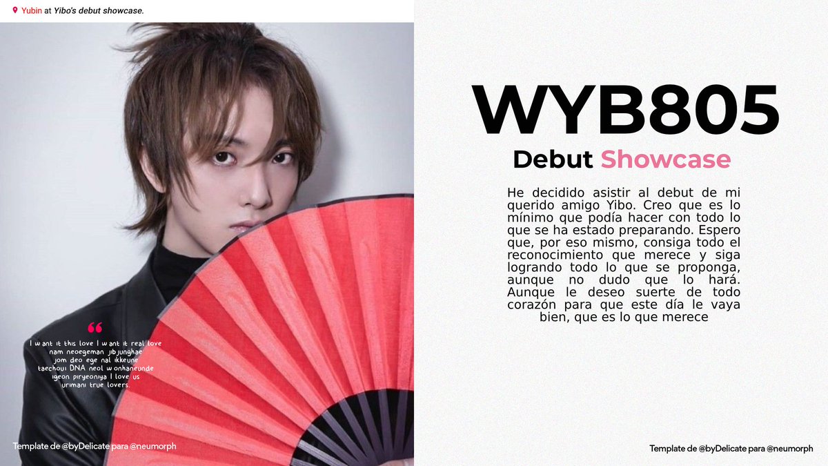 A08TONGRAK's tweet photo. No podía faltar al debut de nuestro Yibo, gracias por invitarme porque me hace feliz poder estar presente en este momento después de lo que has trabajado. Y espero que tengas mucho éxito ❤

#WYB805 #WYBDEBUT #ERROR805 @WANGYIBO805TWT https://t.co/tZesSDoiGv