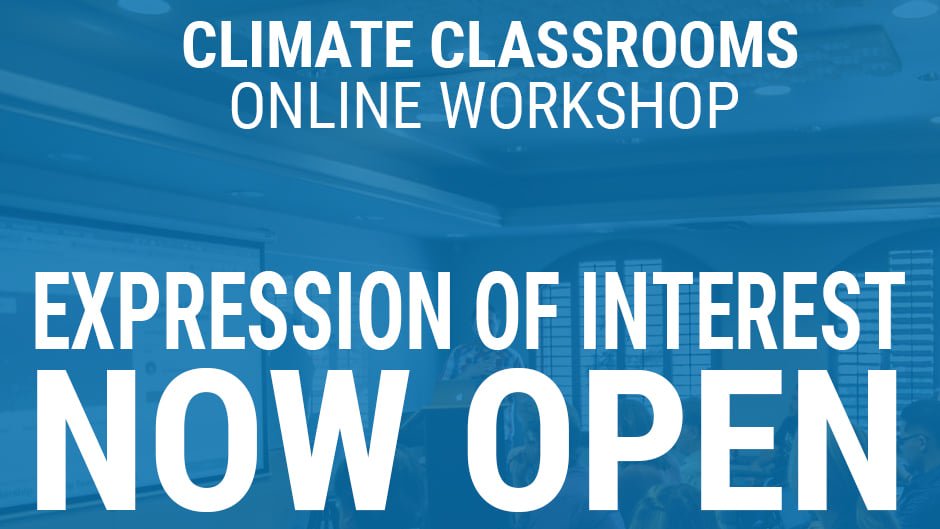 monashclicomm's tweet photo. Are you interested in our free Climate Classrooms online workshop?

🗓️ Fri 5 Feb 2021
✅ NESA-accredited
🗣️ Work with teachers and climate scientists to develop teaching resources that bring climate science into the classroom

Register your EOI 👉
https://t.co/XHXKvLWzd7 https://t.co/rXwvJRNM4p