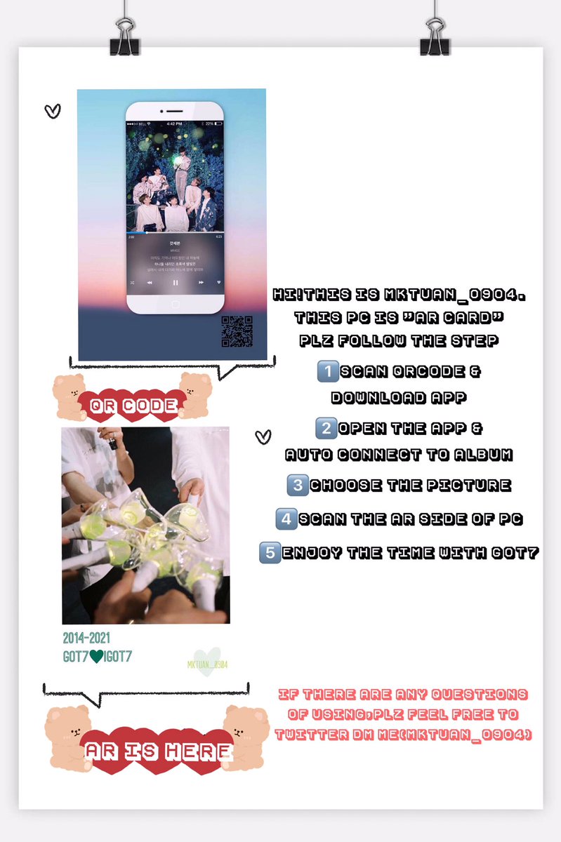 mktuan_0904's tweet photo. 🇸​🇪​🇨​🇴​🇳​🇩​ 🇸​🇹​🇴​🇵​

💚GOT7 7th Anniversary 💚
“AR CARD” GIVE AWAY

💚7 for 7 years
📅16th January 2021
📍Ice Lab(CAFÈ)
⏰TBA

2014-2021
GOT7❤️IGOT7

#GOT7   
#갓세븐 
#7for7years https://t.co/3yF4Kb8rL0