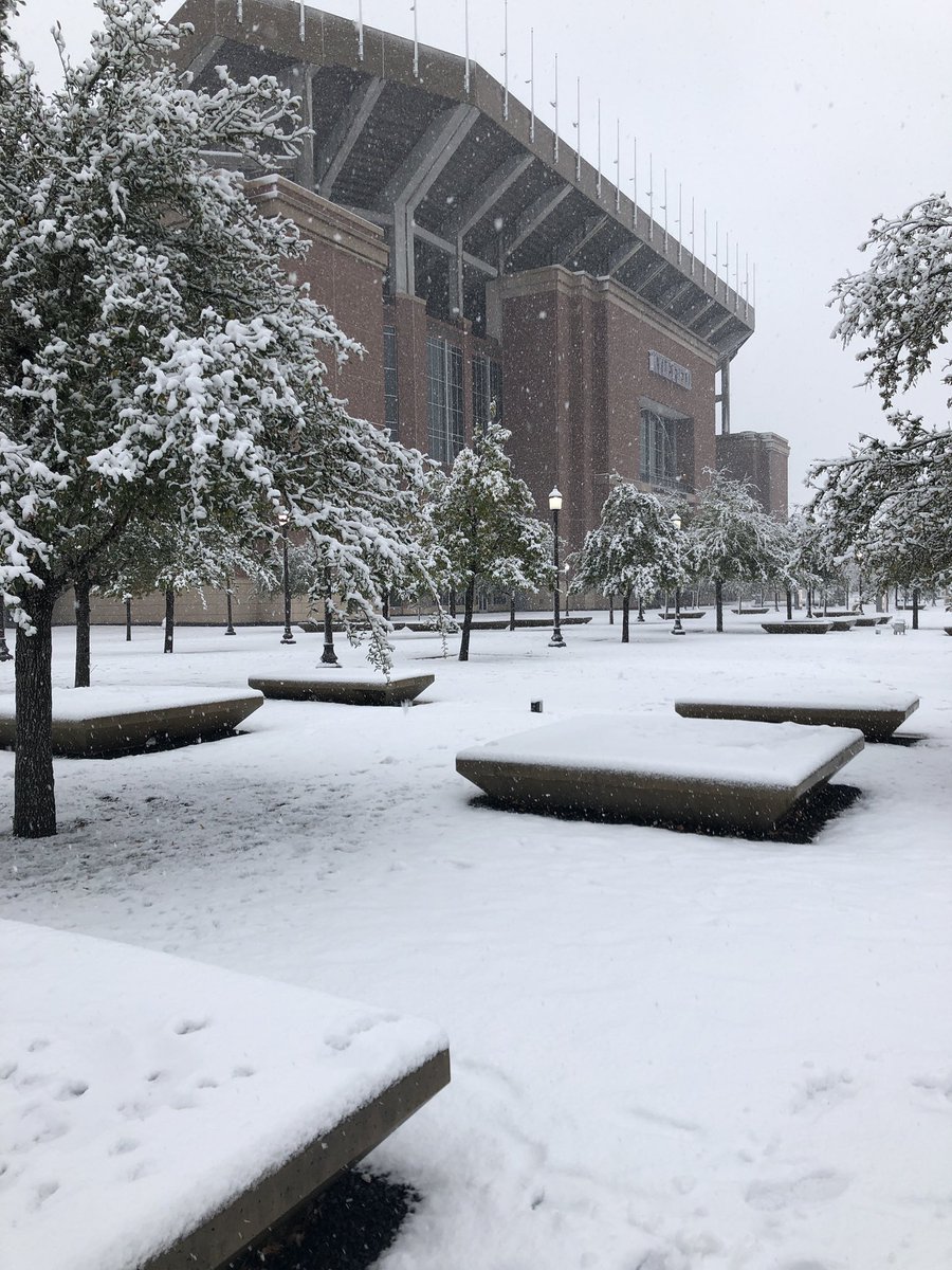 tamu_sbp's tweet photo. What a way to be welcomed back to @TAMU for spring ‘21! https://t.co/rEw9sjxxP1