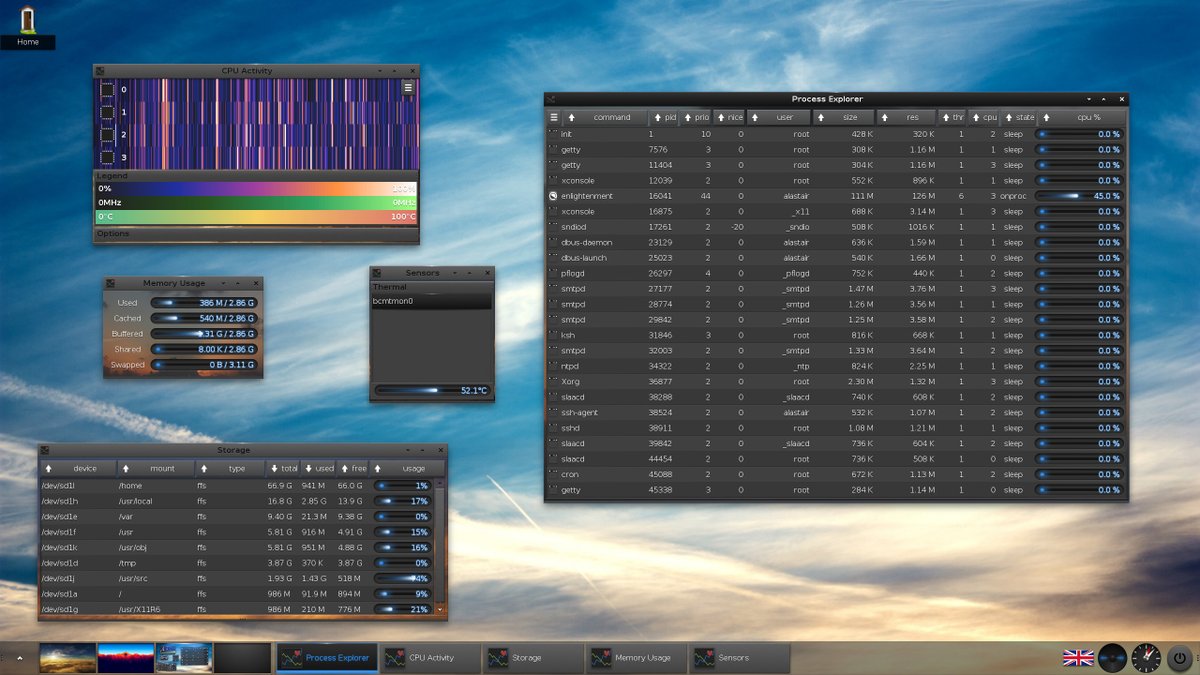 ylee2130's tweet photo. Evisum 0.5.9 is now in Bodhi Linux 5.x and 6.0 repos. On 5.x it will also update efl 1.22.6 with a patch needed to avoid a segfault issue. Enjoy :D
#bodhi #evisum https://t.co/Ha3TXEHZJl