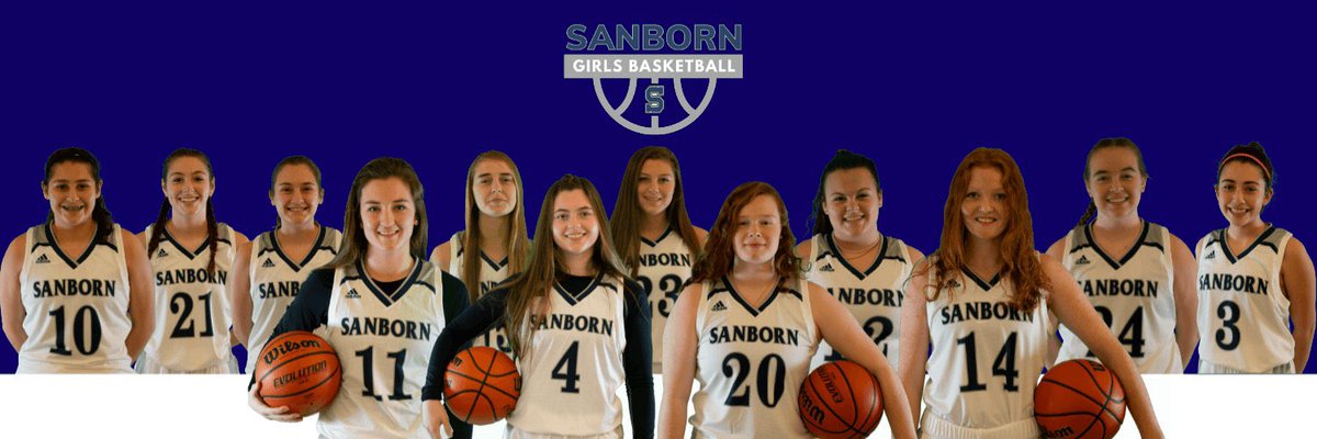 SanbornGirlsBB's tweet photo. #NewProfilePic Another first for the program, social distanced individual photos and a coach still learning how to photoshop. New unis look good. Say hello to the 2021 Sanborn Girls Varsity Team! #wearesanborn #keeptheboatafloat https://t.co/aWXE0sDdaA