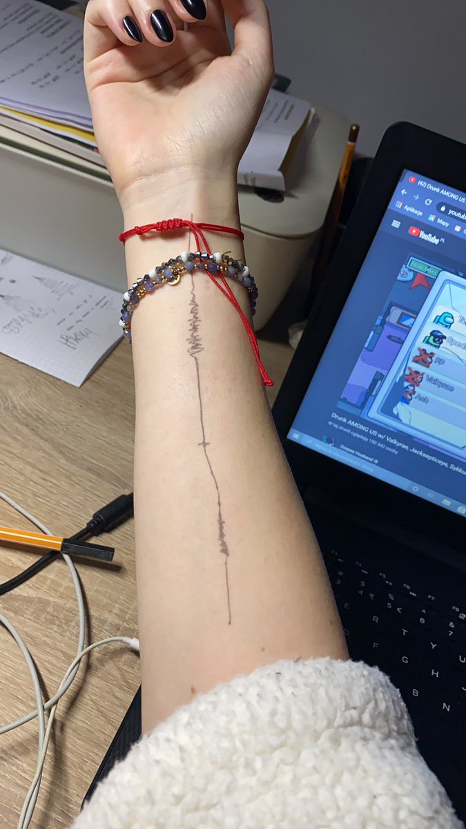 ً vero. ⋆。˚ ❕ on X: "i think my tattoo artist was a little drunk while tattooing me but i finally got my first corpse related tattoo oh shit #onlybreath https://t.co/cL4rzzW6L5" /