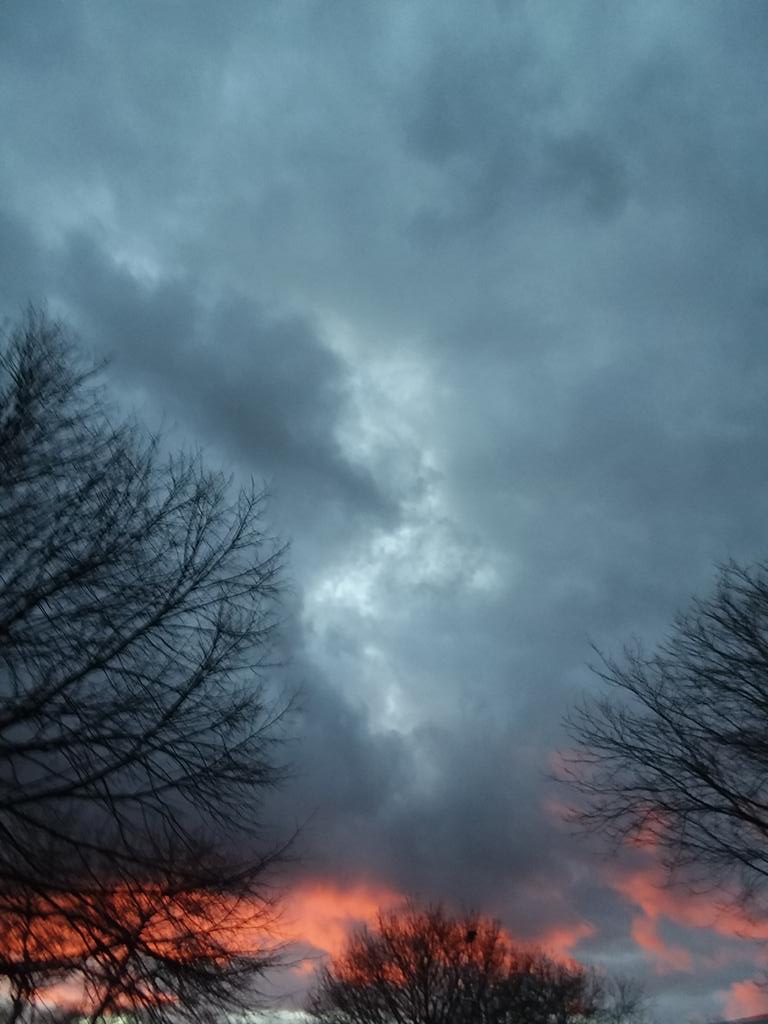 Dark skies make the sunsets prettier and sunshine more precious 
This too will pass ...