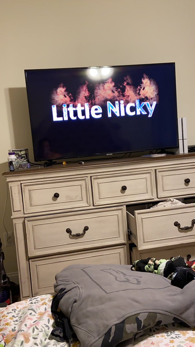Thank you <a href="/netflix/">Netflix</a> for bringing Little Nicky on. #oldschool <a href="/AdamSandler/">Adam Sandler</a> #funnyiswhatweneed