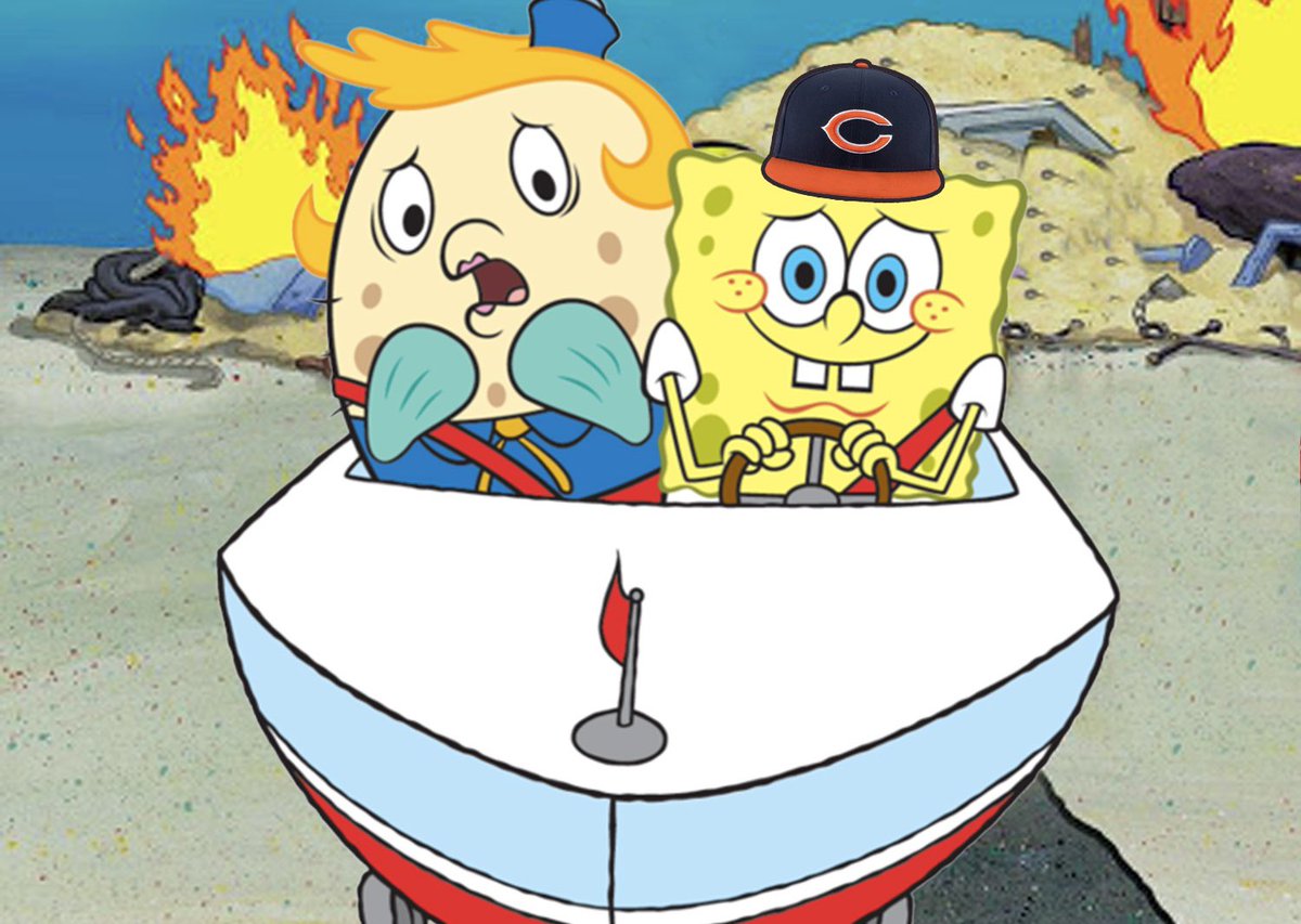 What do the Chicago Bears and Spongebob have in common? 

Neither of them can complete a drive on Nickelodeon.