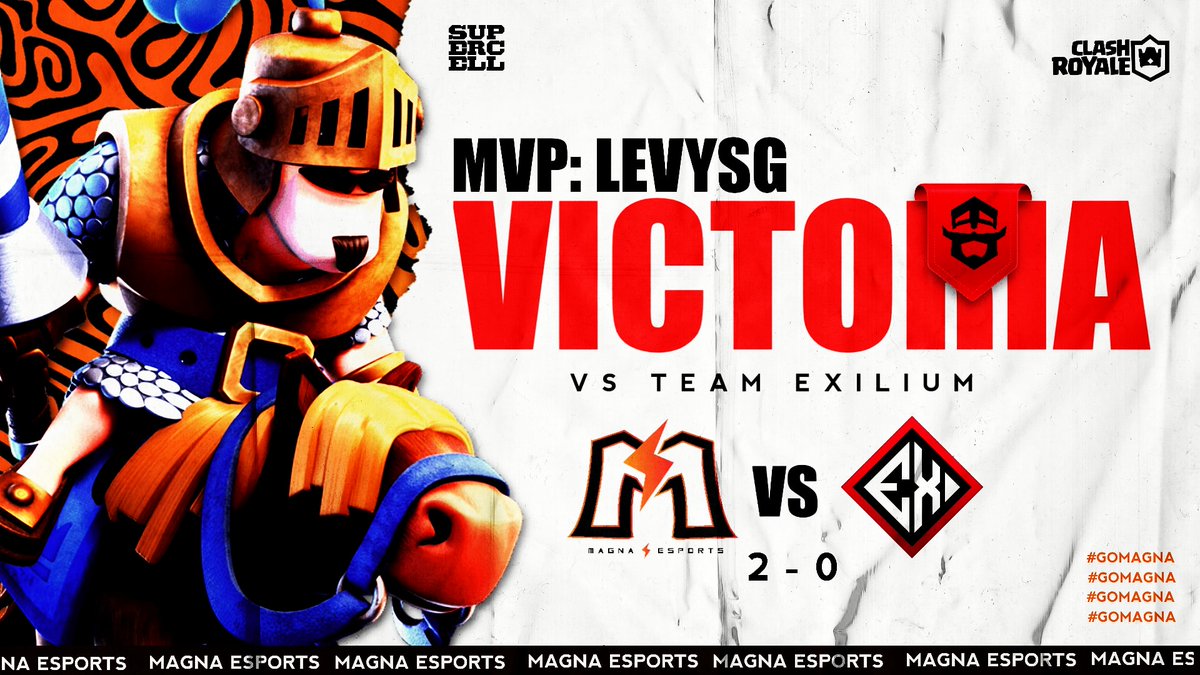MagnaEsport's tweet photo. #🇷🇪🇸🇺🇱🇹🇦🇩🇴🇸
Nos llevamos la victoria con un MVP perfecto de @LevySG_ logramos esto 💪🏻🇪🇸
¡GG Exilium!
#Gomagna 💪🏻👌 https://t.co/bJQVwLNZtt