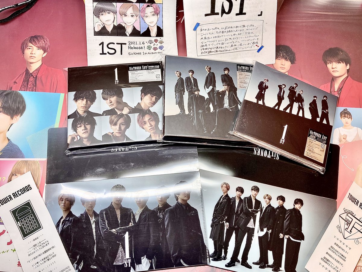 6_no_neiro's tweet photo. 私の、初めて買ったアルバム
もちろん初めて買ったCDも SixTONES✨
#SixTONES #SixTONES_1ST #1ST_STore https://t.co/OVbjk3tkoL