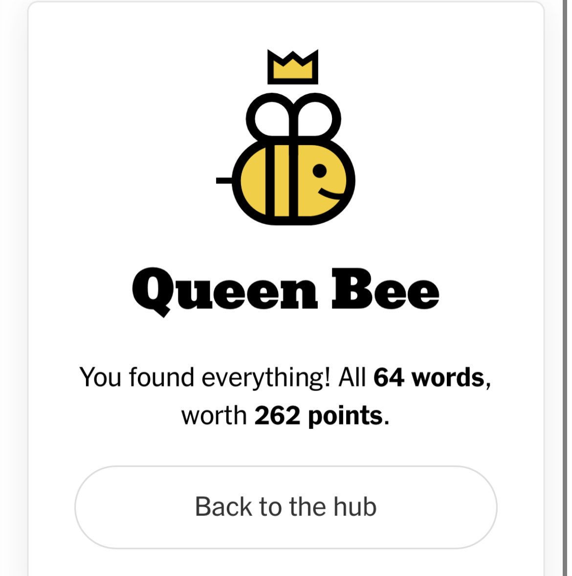 JenniferRabbit's tweet photo. I did it!!   ⁦@NYTimesWordplay⁩ ⁦@beesolved⁩ ⁦@NYTBFANGRAMS⁩ ⁦@NytBee⁩ https://t.co/hYDSOXLV6W