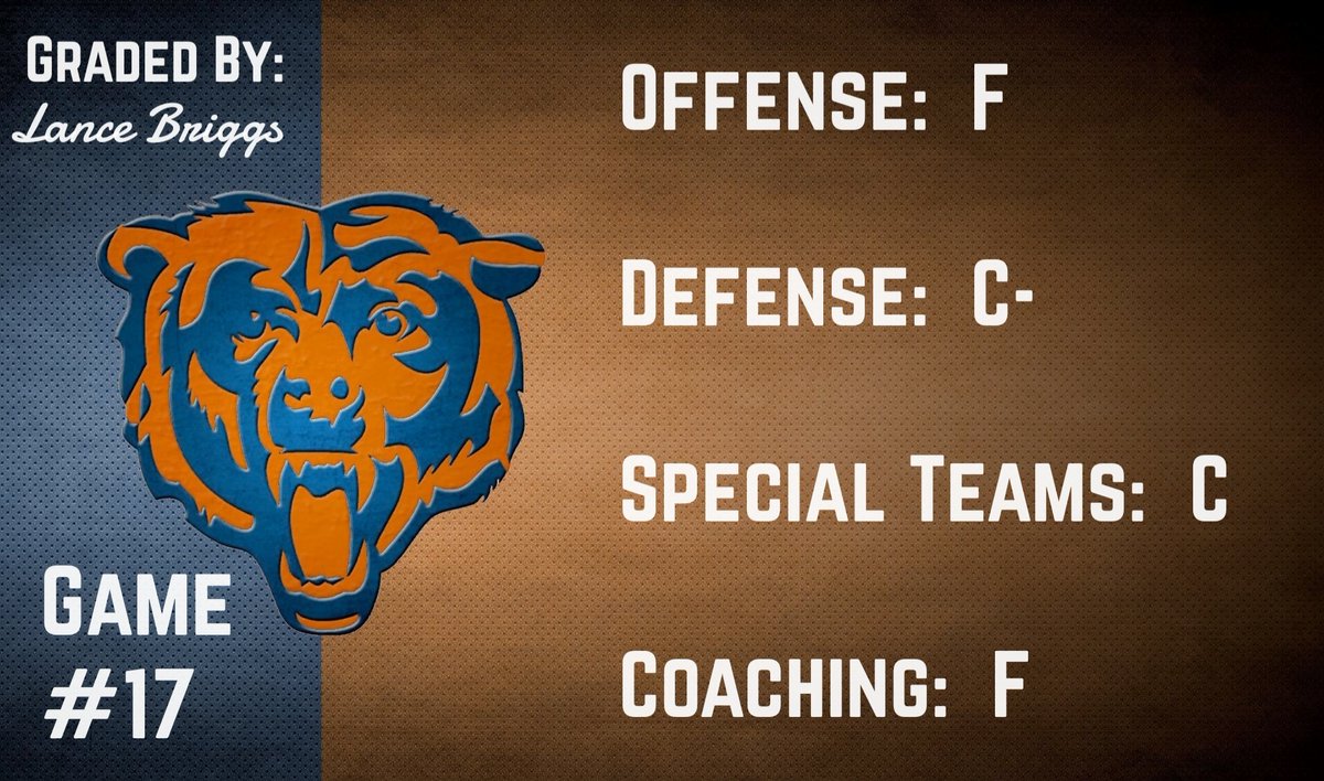 LanceBriggs's tweet photo. It's been real, see ya'll next season! Professor Briggs' class in now out of session! Brought to you by @UltimateSportsE. https://t.co/Zy0mkeVzRk