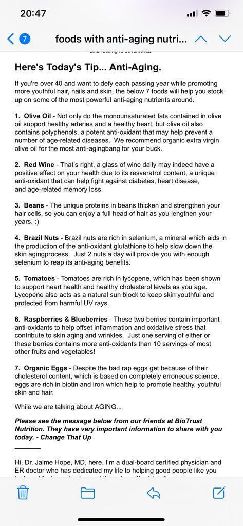 ketorecip's tweet photo. Food with anti aging nutrients https://t.co/idfbZpYKoG