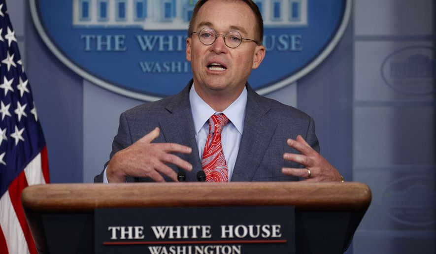 Mick Mulvaney Trump is different now than when I was chief of staff