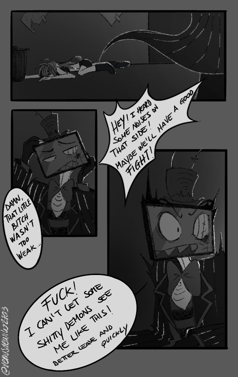 venusdemilo2703's tweet photo. Page 12-13-14
.
.
.
.
#HazbinHotelFanart #HazbinhotelOC #HHOC #HazbinHotelVox #HazbinHotel #HHAJ #HazbinHotelAJ #hazbinhotelcomic https://t.co/dEMnLEulX3