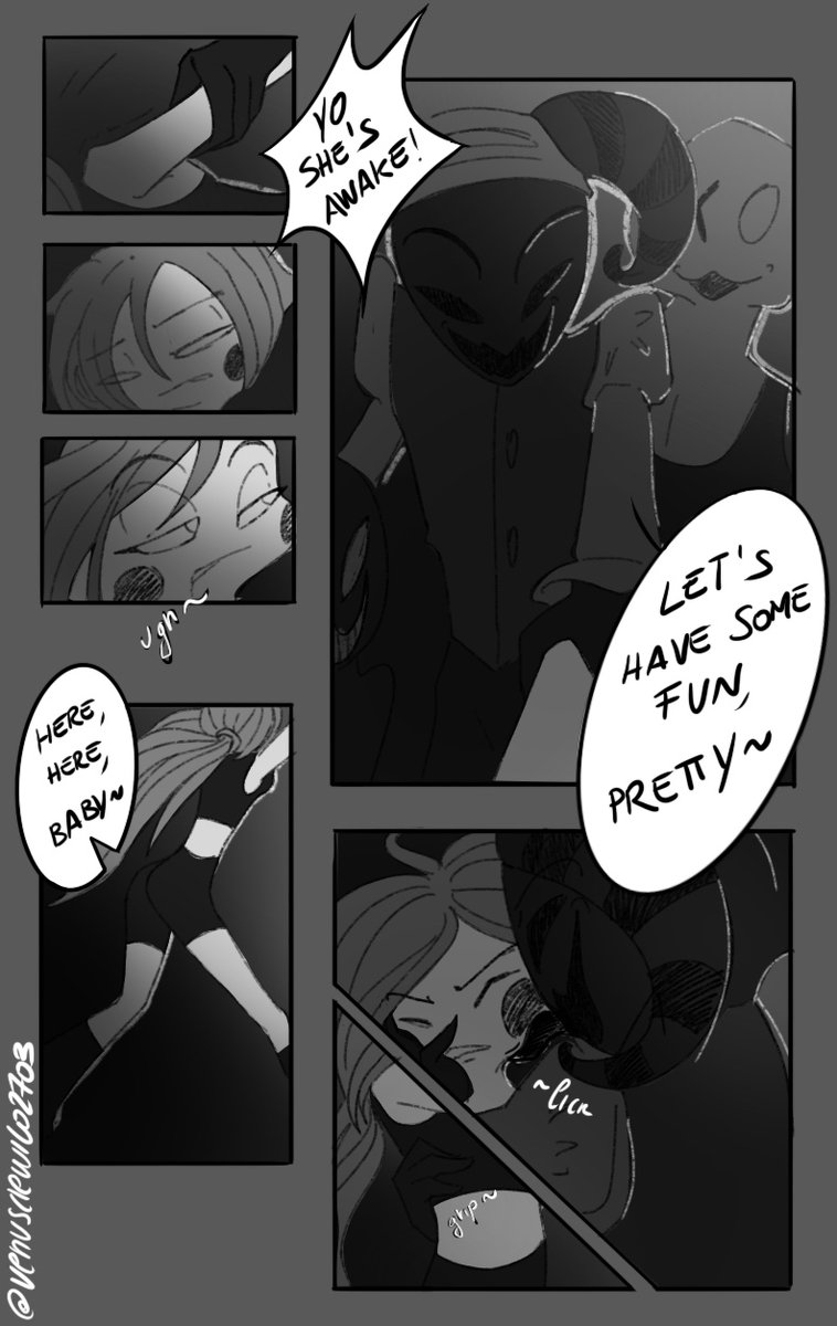 venusdemilo2703's tweet photo. Page 12-13-14
.
.
.
.
#HazbinHotelFanart #HazbinhotelOC #HHOC #HazbinHotelVox #HazbinHotel #HHAJ #HazbinHotelAJ #hazbinhotelcomic https://t.co/dEMnLEulX3