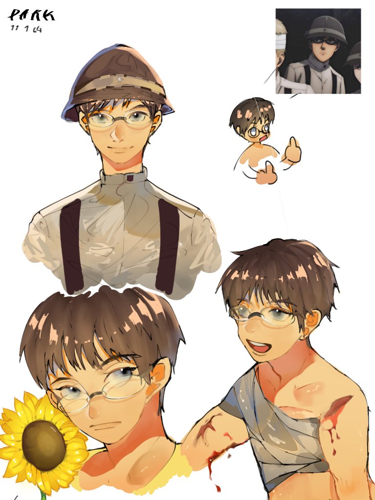 OkayaT0's tweet photo. にウドを描いた Attack on Titan https://t.co/G1s9H1tMfK