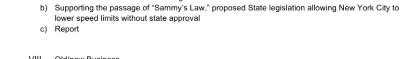 richmintz's tweet photo. Wednesday’s Manhattan CB6 Full Board meeting will be shorter than last month’s, but we will be voting (almost certainly) to support the state law change authorizing NYC to set its own damn speed limits like a grownup city. https://t.co/pfWmRnMgJZ