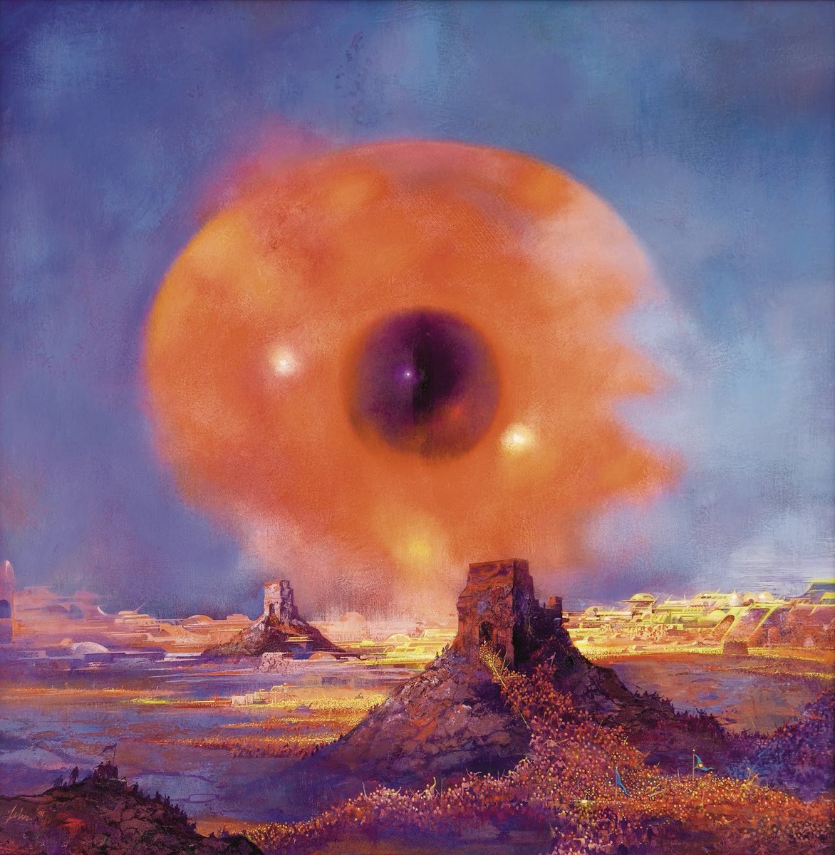 northstardoll's tweet photo. sci fi art by paul lehr https://t.co/NhkyvwXwT8