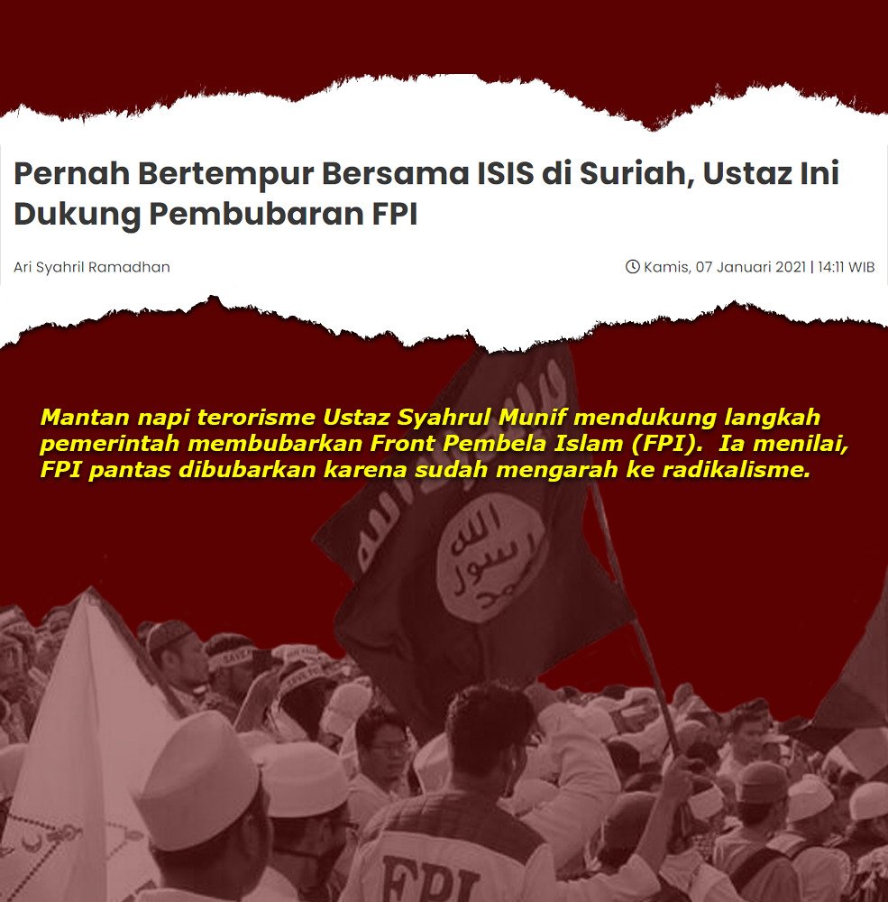 Brotox9's tweet photo. Ini baru benar bubarkan ajalah
#FPITerlarang https://t.co/RYRSg3Z8IU