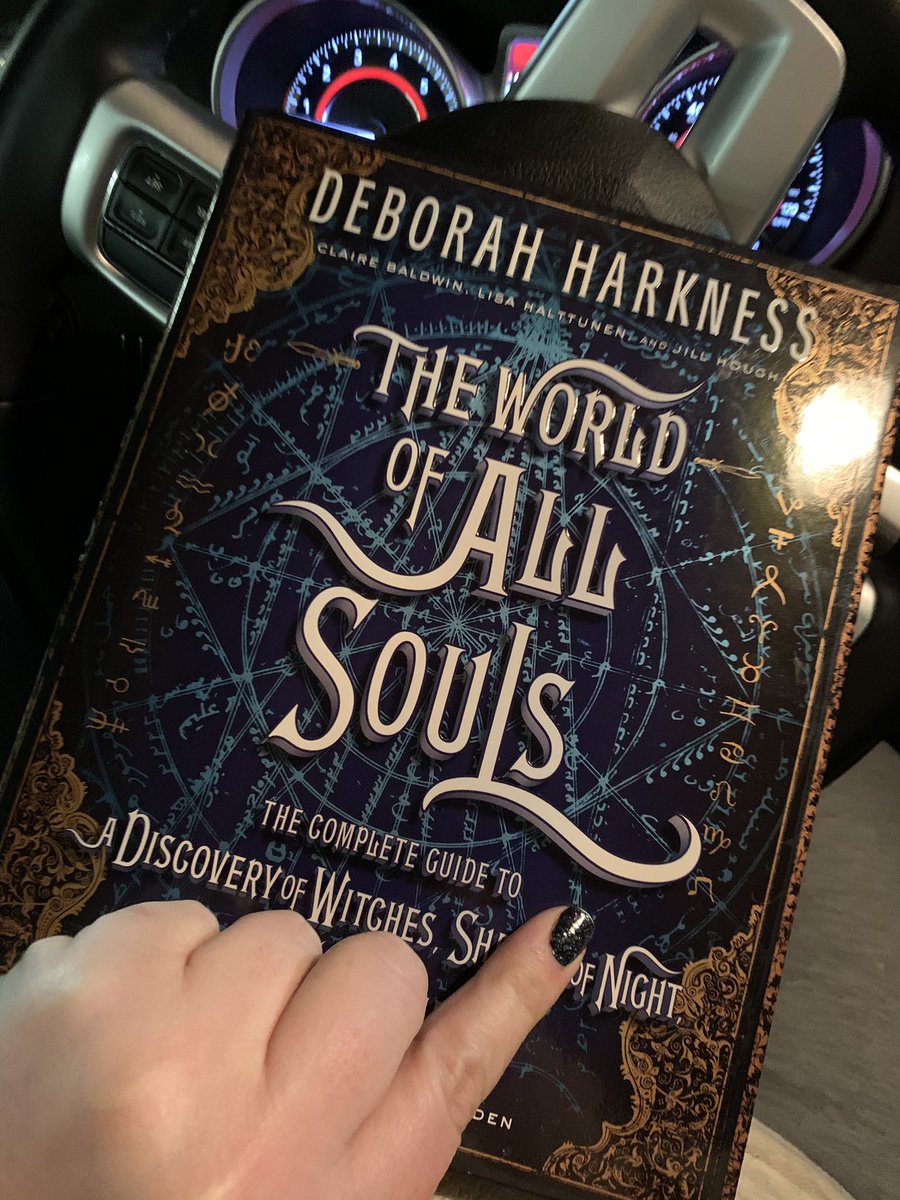 cupcakecaryn's tweet photo. My favorite cast of characters keeping me company at the laundromat. Stinks the dryer at home doesn’t work, but I’m enjoying the book and being child free for a wee bit!
 @DebHarkness @AllSoulsCon  @ADiscoveryOfWTV https://t.co/aQiVHPPiBU