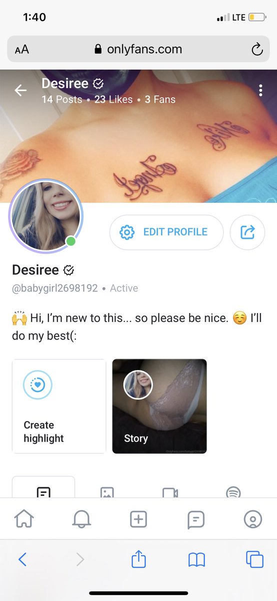 Desiree only fans