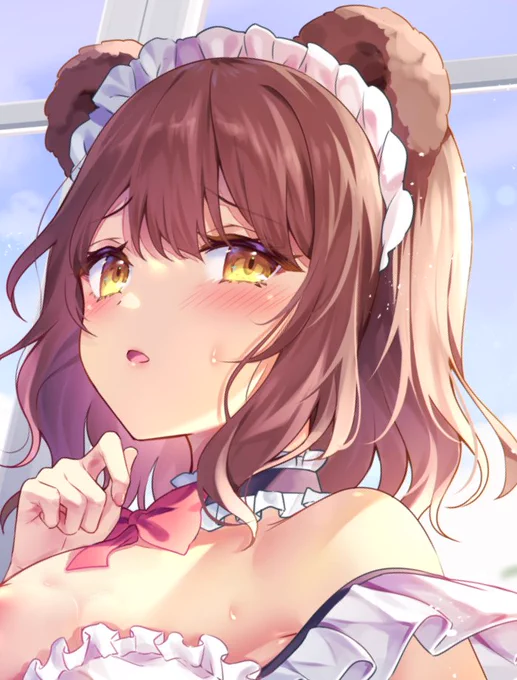 1月13日発売の『コミックアンリアルVol.89』のカラーピンナップにてクマ娘メイドちゃんを描かせていただきました!なかなか自分好みの女の子が描けたので是非見てね
https://t.co/2dyg7pQtsw(リンク先🔞) 