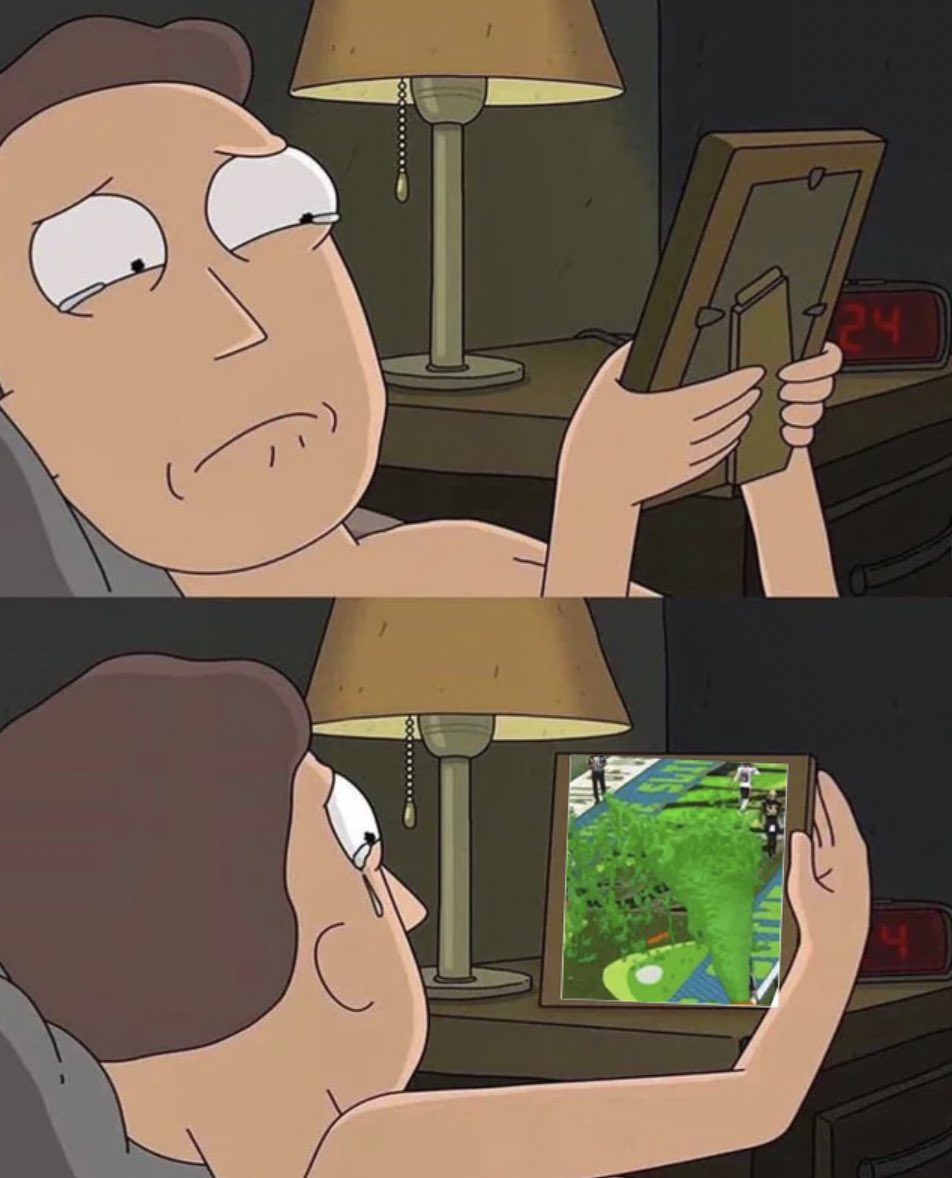 barstoolsports's tweet image. Thinking about how much slime we would have had in this game