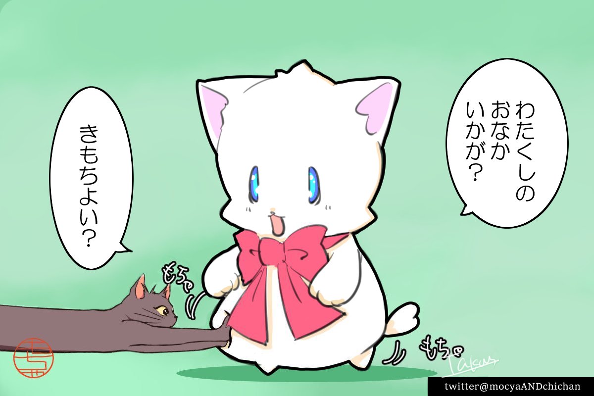 こばやしけいさま(@kei_kobayashi9)の猫ちゃんが
もちゃのお腹が気になって触ってみたようです…?
真剣?に触っているのがまたカワイイ…!?❤ https://t.co/lfQxc7YR8l 