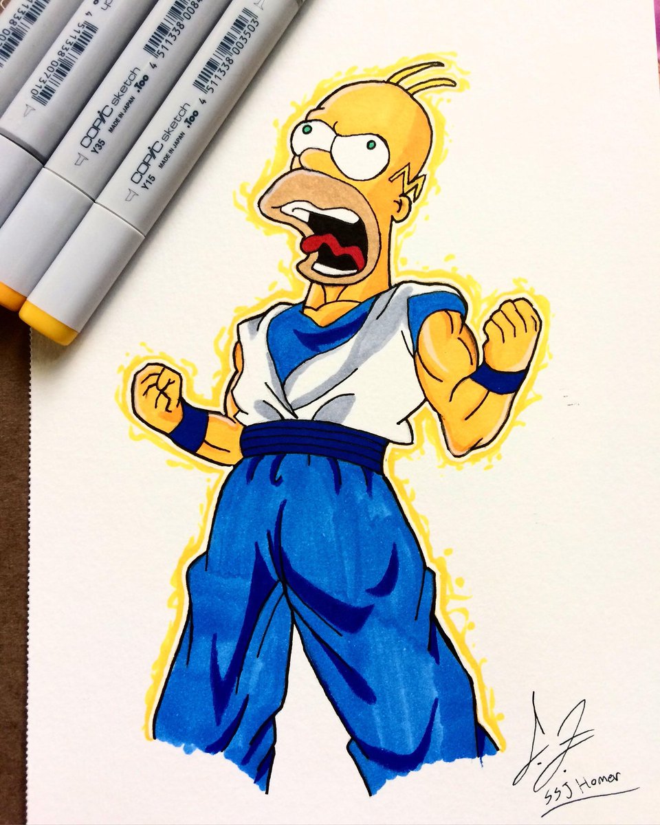 karatedancing's tweet image. Homer ran out of beer
