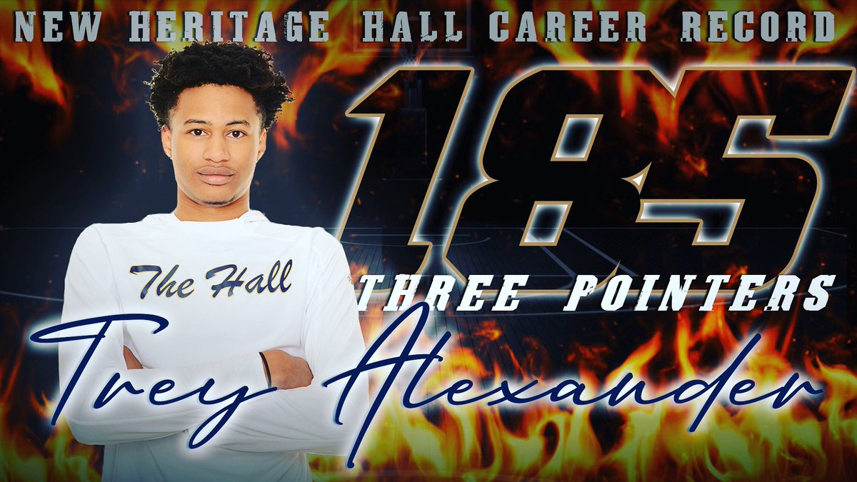 HHokcSports's tweet photo. 🔥🔥🔥 #ChargerPride for @TrickyTrey23, broke Revan McQueen ‘05’s career 3-point record during the PCI Tournament this weekend! #hhokc #onward #chargerlegends #okpreps https://t.co/xSgbgnrpB9