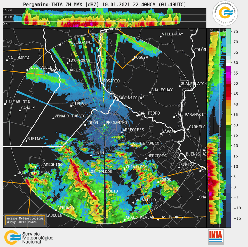 MeteoNacho's tweet photo. ‼Noche con muchas tormentas en el país. Ante esta situación recomiendo seguir información oficial de alertas en https://t.co/DdNcTXhZTG
"Si hay #alerta #EstateAlerta "⛈
(Imágenes radares @SMN_Argentina ) https://t.co/Bg9hD2FWvK