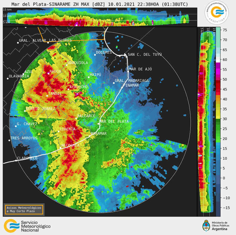 MeteoNacho's tweet photo. ‼Noche con muchas tormentas en el país. Ante esta situación recomiendo seguir información oficial de alertas en https://t.co/DdNcTXhZTG
"Si hay #alerta #EstateAlerta "⛈
(Imágenes radares @SMN_Argentina ) https://t.co/Bg9hD2FWvK