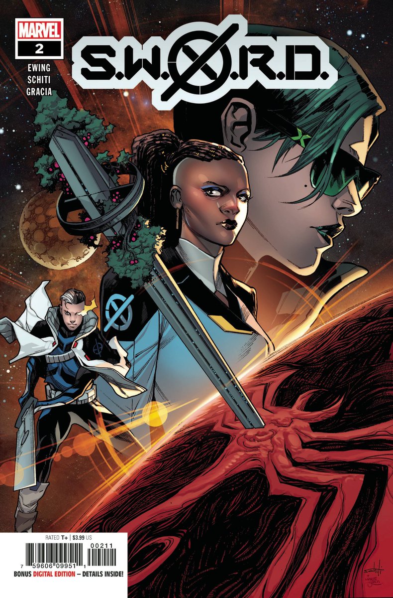 dano_cosmic's tweet photo. New ✨#MarvelCosmic✨ #comics this week for #NCBD (1/13/21)
✨
#SWORD #2
✨
W-@Al_Ewing, A-#ValerioSchiti, C-#MarteGracia, L-#ArianaMaher
✨
#Magneto #Frenzy #WizKid #Manifold #Cable #AbigailBrand #Paibok #KidCable #FabianCortez #XMen #Krakoa #KinginBlack #Knull https://t.co/j080cqPrHA