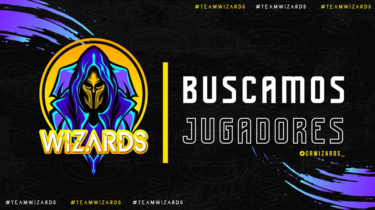 CRWizards_'s tweet photo. ¡Estamos RECLUTANDO!  💪

Forma parte de  @CRWizards_ 🧙‍♀️

🔹6000 copas de récord
🔹12 Victoria en desafíos
🔹Experiencia en 1v1 y 2v2 
🔹No tóxicos
🔹Disponibilidad
🔹Responsabilidad
🔹Discord &amp; WhatsApp

📲INFO vía DM  
.
#ClashRoyale #GoWizards https://t.co/Z3dqhhMwbm