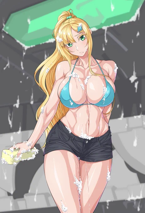 #くそ寒いので水着絵を貼る

さぁビキニを。 